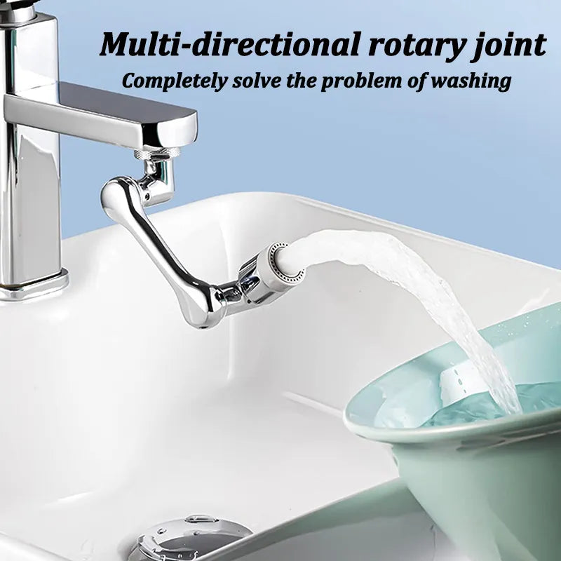 Universal Rotatable Faucet Sprayer – 1080° Swivel & Water Saving Nozzle 💧