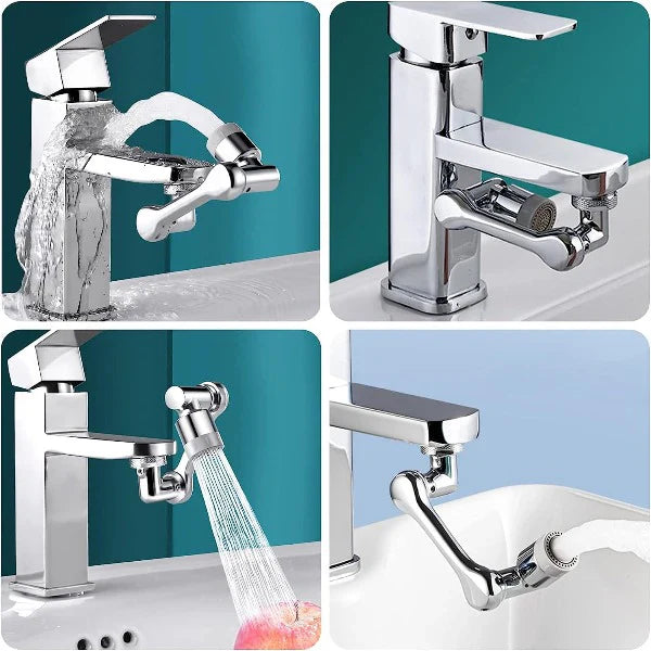 Universal Rotatable Faucet Sprayer – 1080° Swivel & Water Saving Nozzle 💧