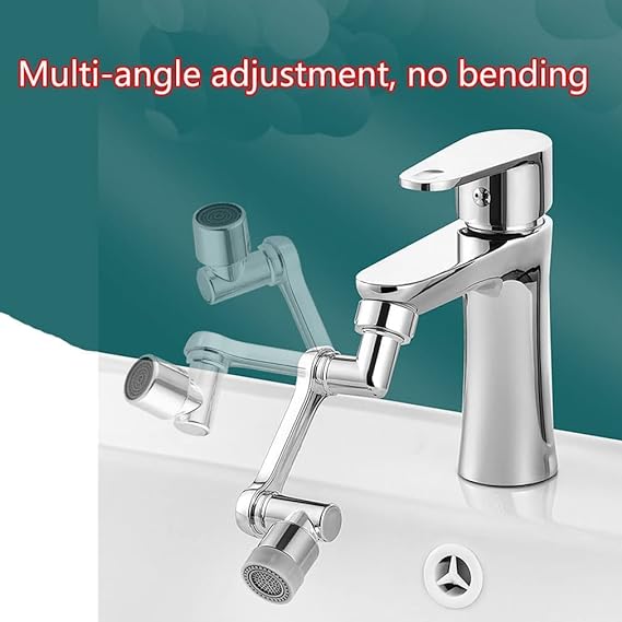 Universal Rotatable Faucet Sprayer – 1080° Swivel & Water Saving Nozzle 💧
