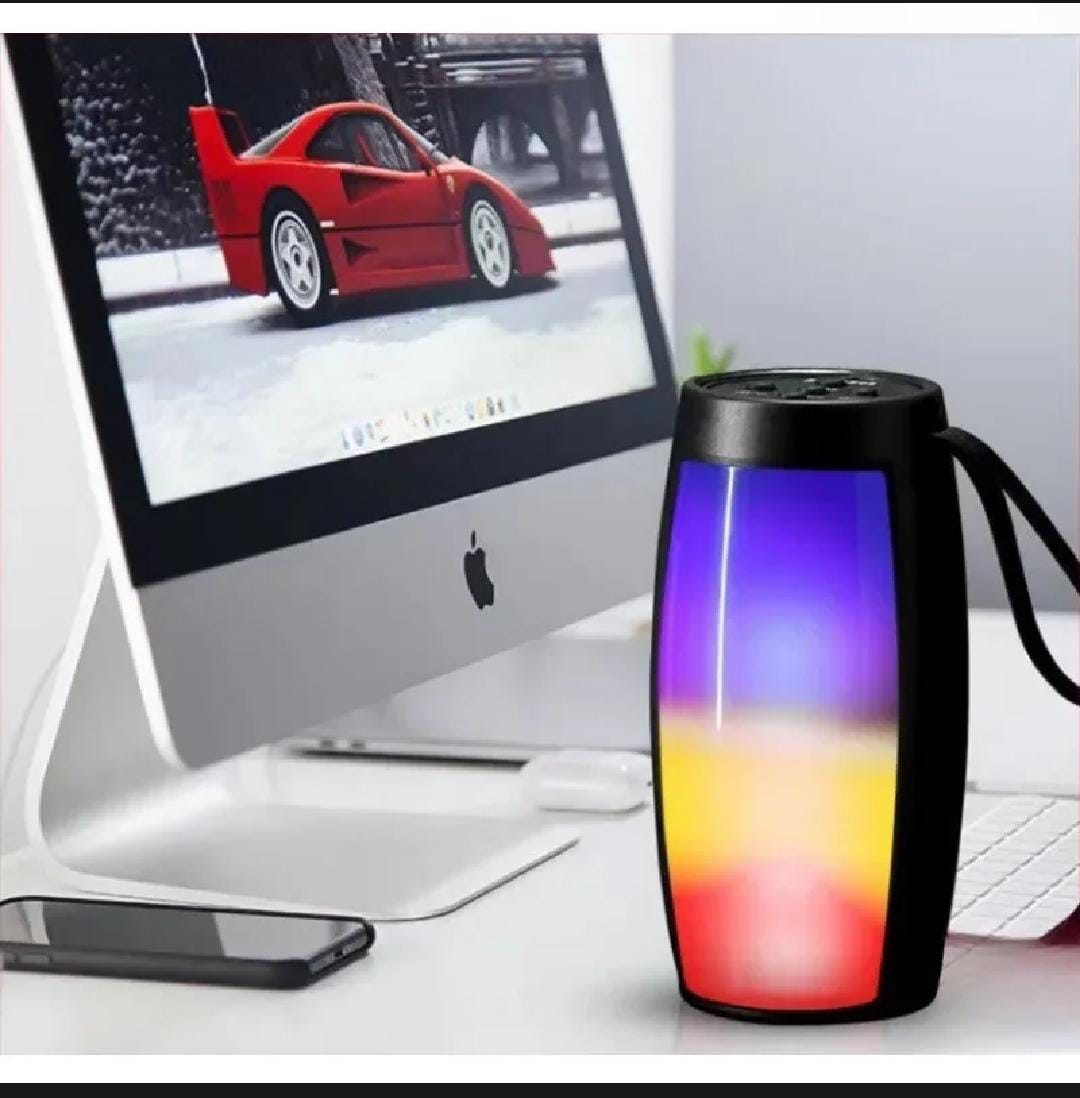 Wireless Bluetooth Speaker – Portable Bass & LED Lights