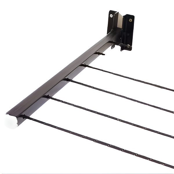 Foldable Wall-Mounted Clothes Drying Rack – Space-Saving