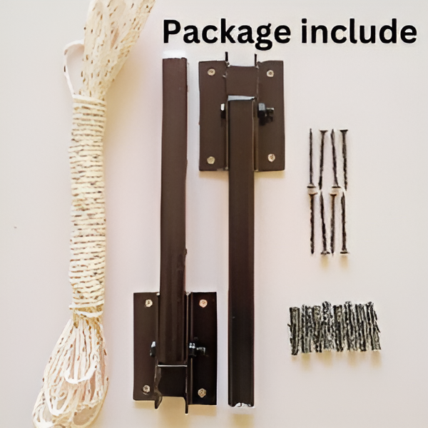 Foldable Wall-Mounted Clothes Drying Rack – Space-Saving