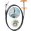 Flexible Metal Drain Cleaning Brush – Easy Sink & Pipe Clog Remover