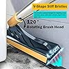 2-in-1 Rotatable Floor & Tile Cleaning Brush