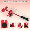 Heavy Furniture Moving Tool (5 In 1) Slider Remover Rolling Wheels