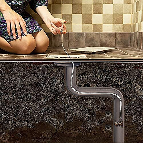 Flexible Metal Drain Cleaning Brush – Easy Sink & Pipe Clog Remover