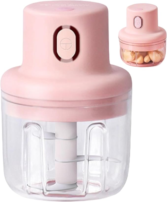 MINI ELECTRIC VEGETABLE CHOPPER – USB Rechargeable & Portable