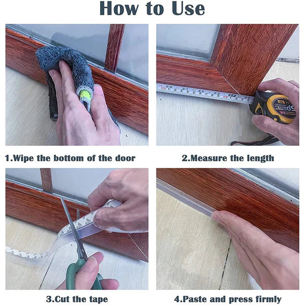 Door and Window Seal Strip – Soundproof, Dustproof