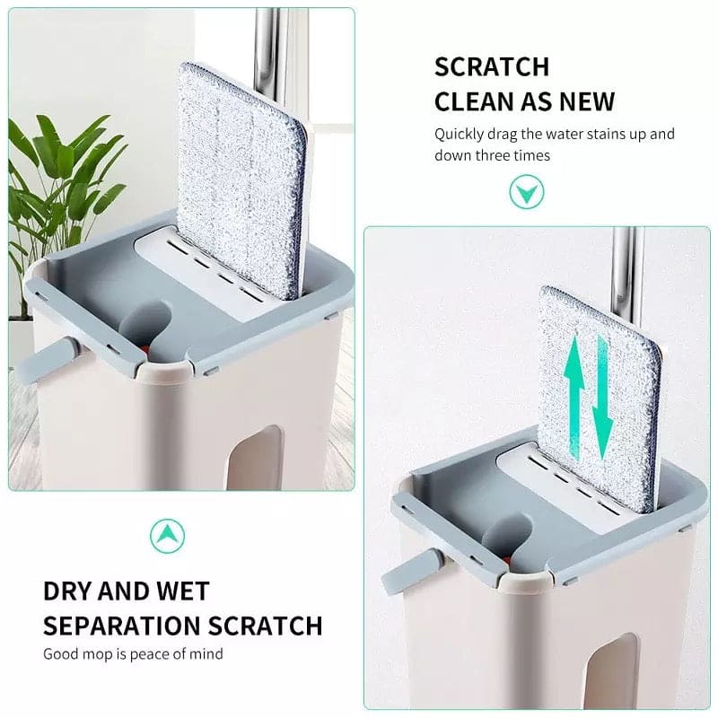 Magic Spray Flat Mop – Effortless Cleaning And Shiny Clean Floors