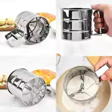 Flour Sifter, Stainless Steel Sifter for Baking