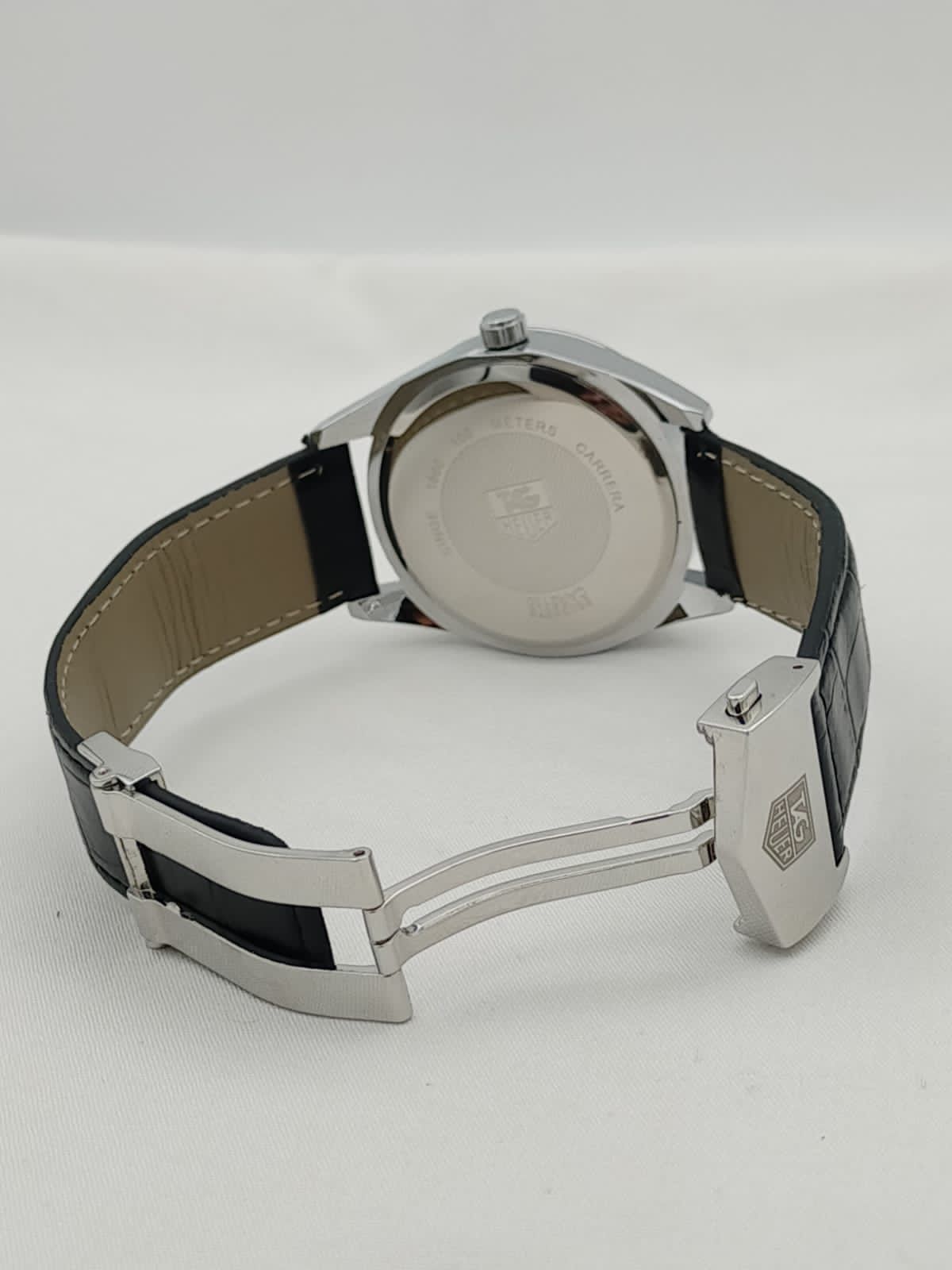 Carrera Calibre 5 - Luxury Swiss Watch With Leather Strap