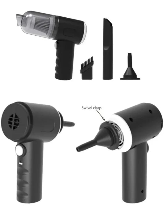3-in-1 Portable Wireless Vacuum – Powerful, Cleaning