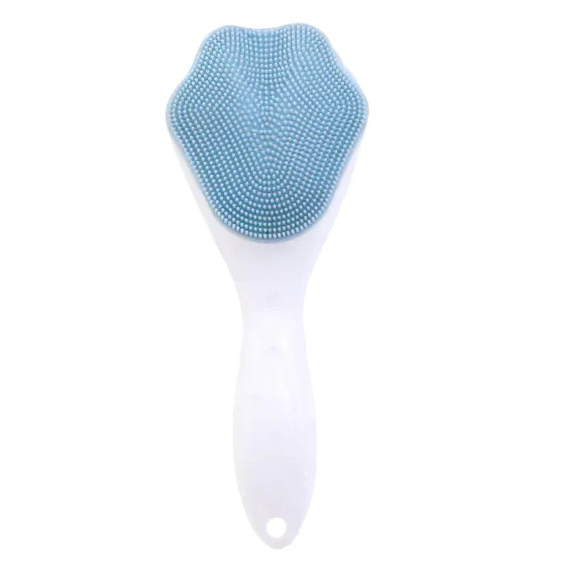 Silicone Facial Scrubber – Soft Exfoliating & Scalp Massager