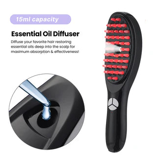 Rechargeable Scalp Massager with Oil Diffuser for Healthier✨